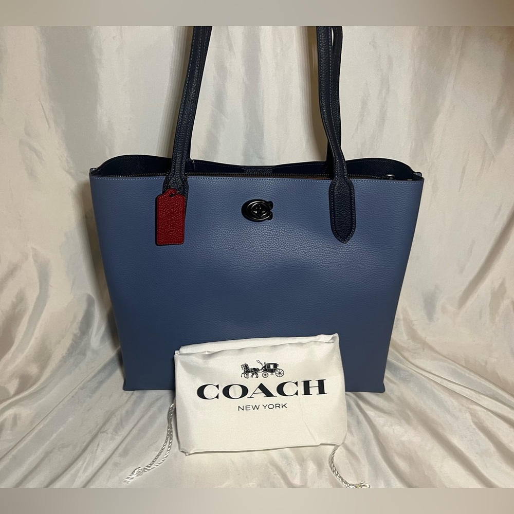 😍NWT COACH WILLOW TOTE & DUST BAG😍 - 🚨DISCONTINUED COLOR🚨